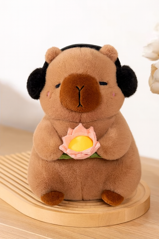 CapyPlush Flor de Loto